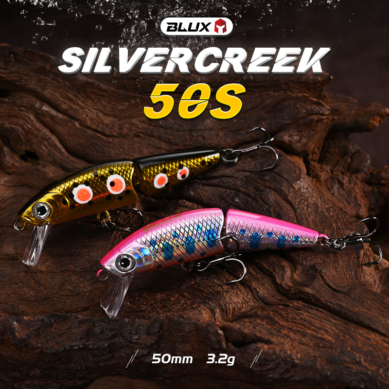 BLUX DR. Minnow Joint 50S Swim - огляд і ціна Fishing Lure Spinnerbait