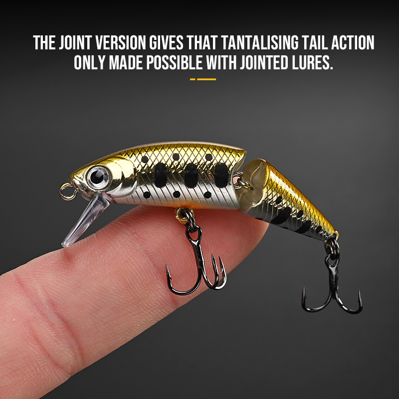 BLUX DR. Minnow Joint 50S Swim - огляд і ціна Fishing Lure Spinnerbait
