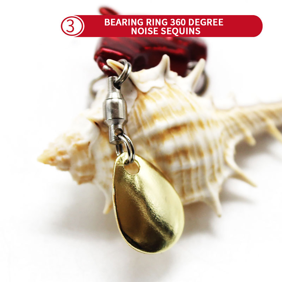 ToplineTackle Tail Spinner Fis - огляд і ціна Fishing Lure Spinnerbait