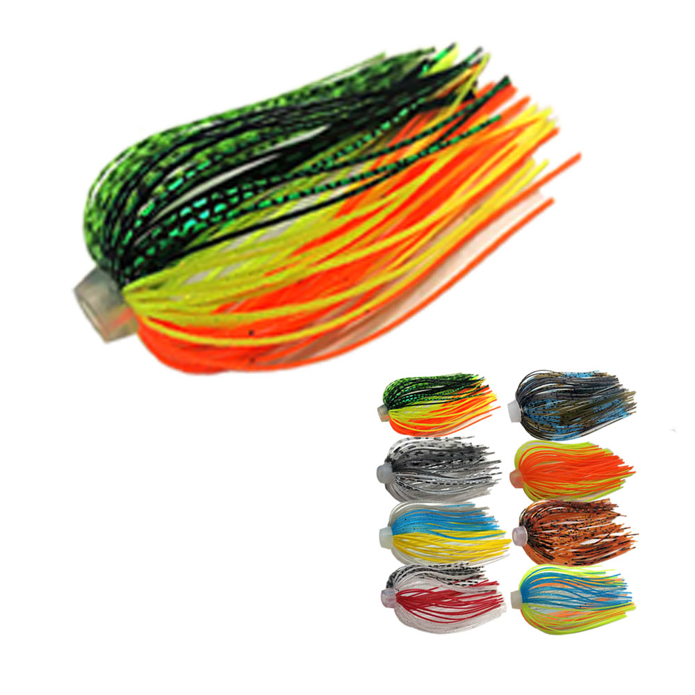 5 pcs/lot 88 Strands 64mm Sili - огляд і ціна Fishing Lure Buzzbait