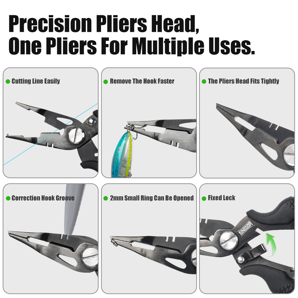 Kingdom Fishing Pliers Multifu - огляд і ціна Fishing Lure Making Kit