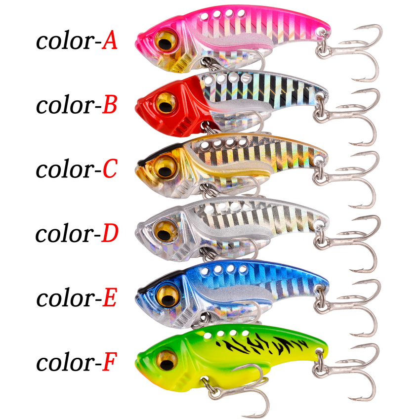 6pc/lot  7/10/15/20G Hard Meta - огляд і ціна Fishing Lure Blade Bait