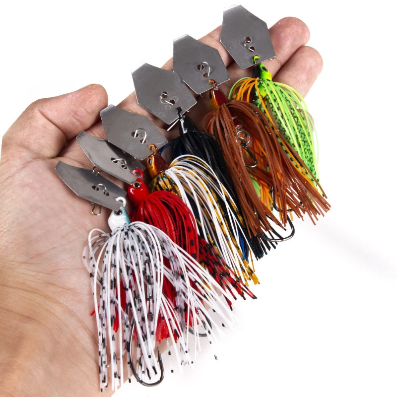 6 Pcs/Set Chatterbait Fishing  - огляд і ціна Fishing Lure Buzzbait