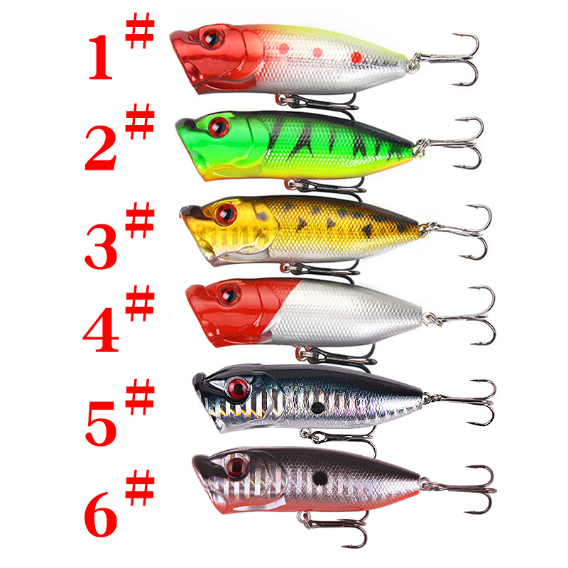 6pcs 6colors（opp bag）/5pcs 5co - огляд і ціна Fishing Lure Topwater