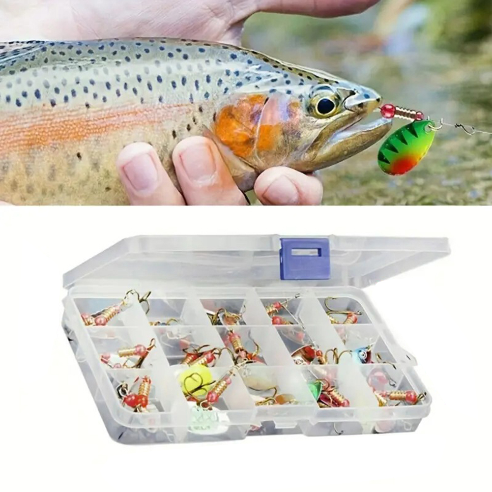 30pcs Metal Spoon Spinner Fish - огляд і ціна Fishing Lure Spinnerbait